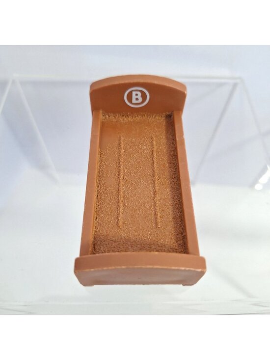 Little People Bert & Ernie Brown Bed Sesame Street Fisher Price Vintage - Picture 4 of 9